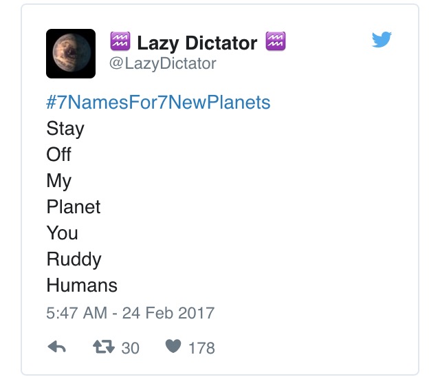 That Time When NASA Thought It Was A Good Idea To Ask The Internet To Name The New Planets