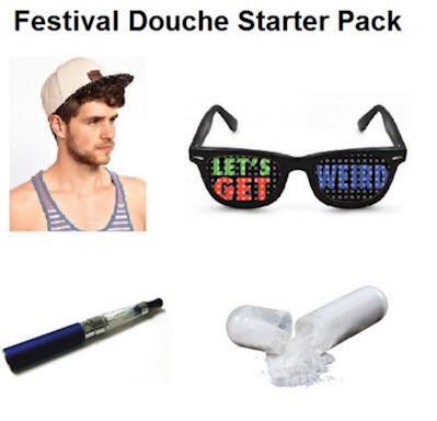 festival starter kit - Festival Douche Starter Pack Letas