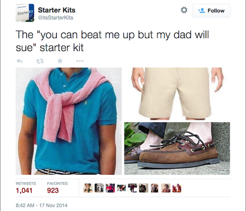 my dad will sue you starter pack - Starter Starter Kits Cits Starter Kits The "you can beat me up but my dad will sue" starter kit Favorites 1,041 923