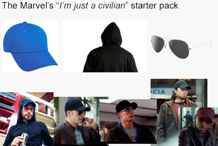 i m just a civilian starter pack - The Marvel's I'm just a civilian starter pack Cia