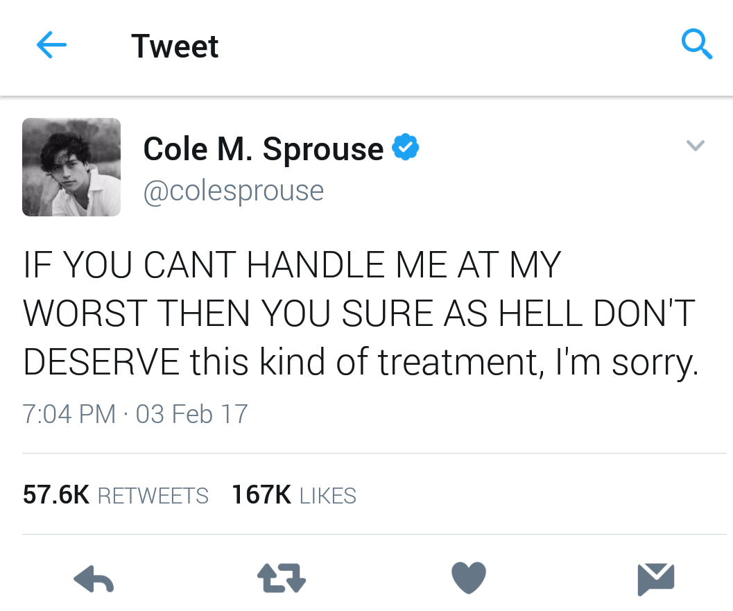 18 Savage Tweets from Cole Sprouse That Are Pure Gold