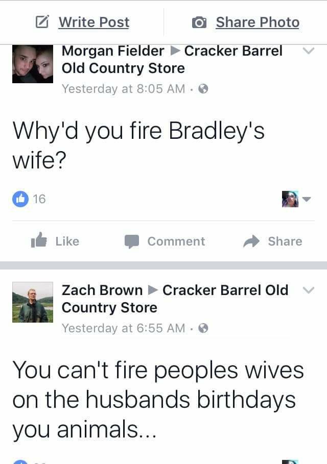 A Husband's Plea For Justice For His Fired Wife Goes Viral