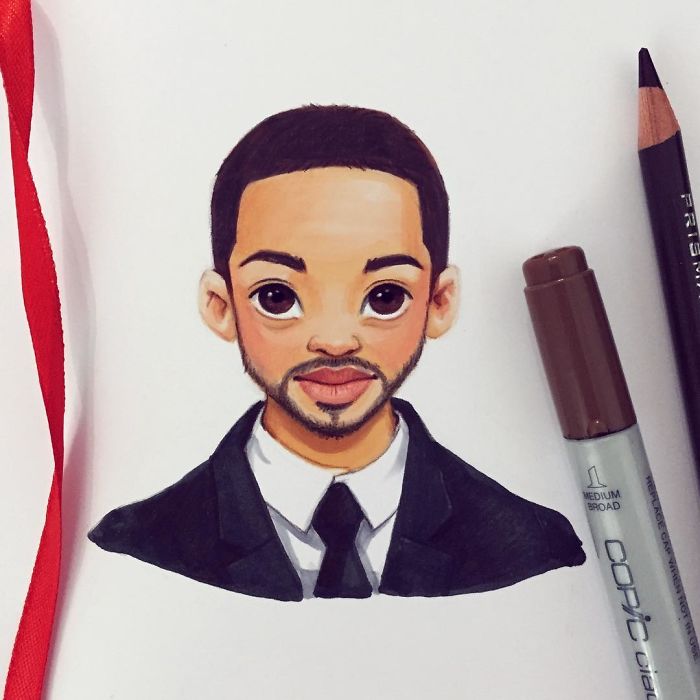 Amazing Russian Artist Turns Celebrities Into Cartoons