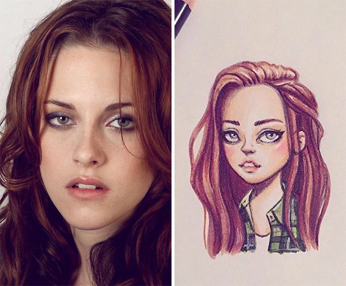 Amazing Russian Artist Turns Celebrities Into Cartoons