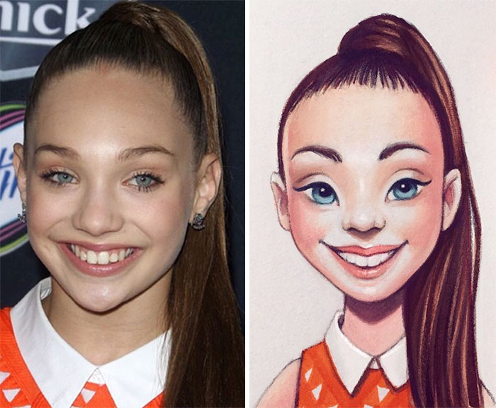 Amazing Russian Artist Turns Celebrities Into Cartoons