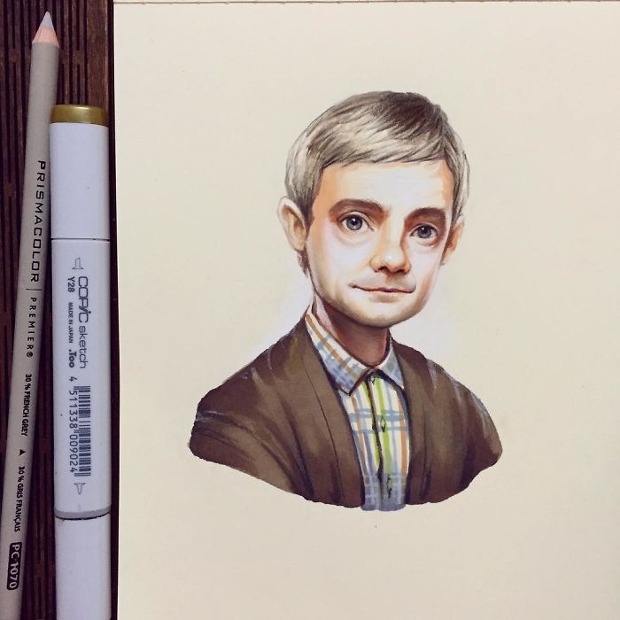 Amazing Russian Artist Turns Celebrities Into Cartoons