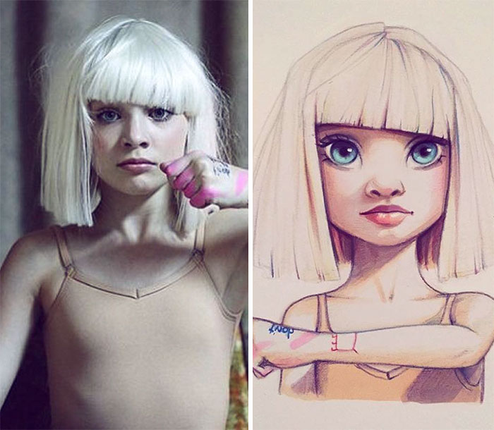 Amazing Russian Artist Turns Celebrities Into Cartoons