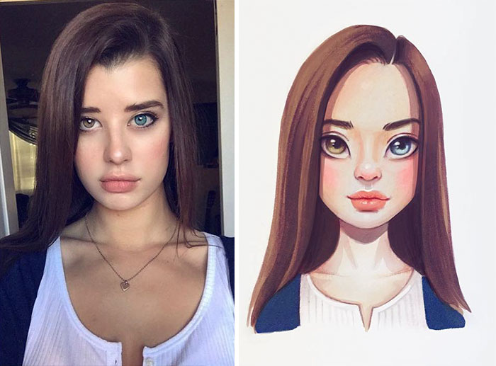 Amazing Russian Artist Turns Celebrities Into Cartoons