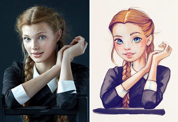 Amazing Russian Artist Turns Celebrities Into Cartoons