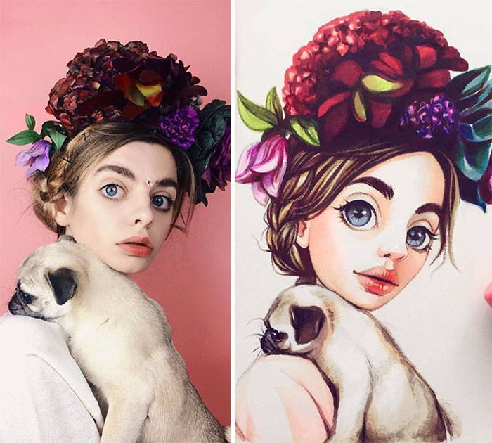 Amazing Russian Artist Turns Celebrities Into Cartoons