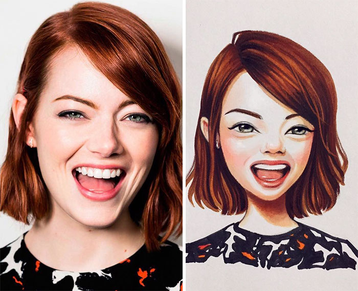 Amazing Russian Artist Turns Celebrities Into Cartoons