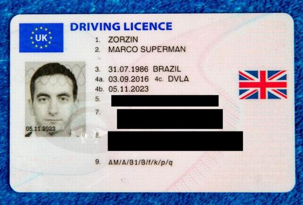 ... here's the drivers license. Is this a true passion or it got out of hand? What do you think?