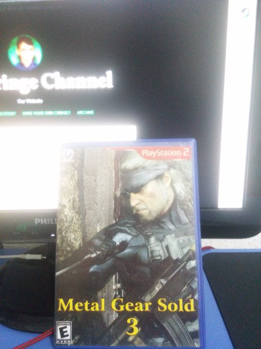 Hurry, Snake! They've already sold 3 Metal Gears.