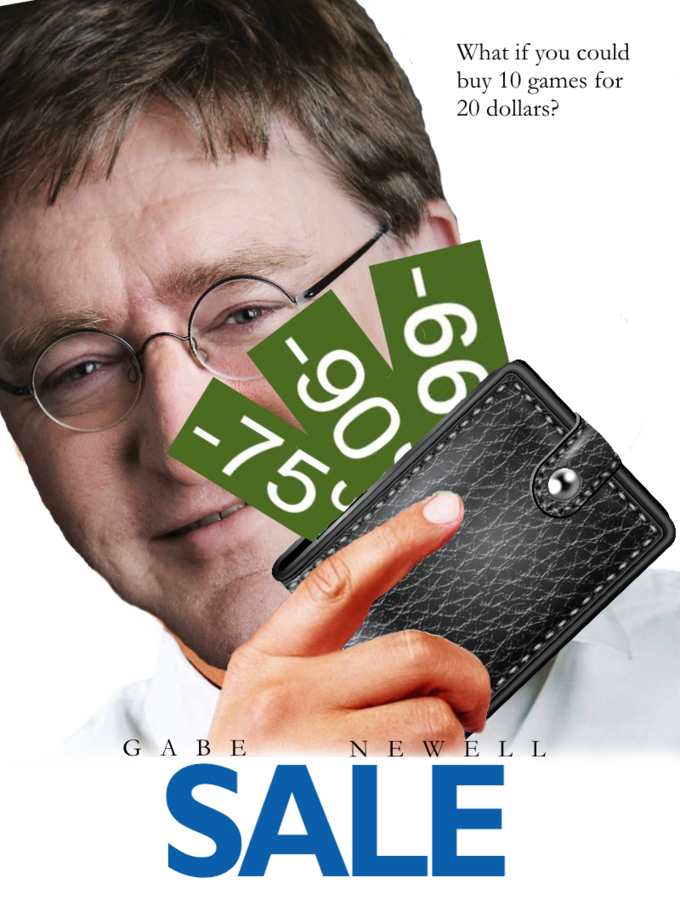 gabe newell - What if you could buy 10 games for 20 dollars? 66 754 90 Gabenewell Sale