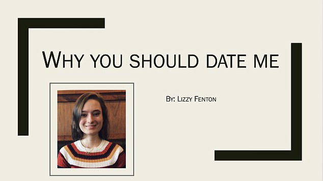 Girl Creates A Whole PowerPoint Presentation To Her Crush Why He Should Date Her
