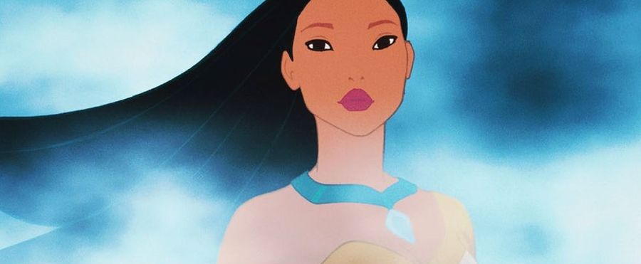 This is Pocahontas, a character based on a living person...