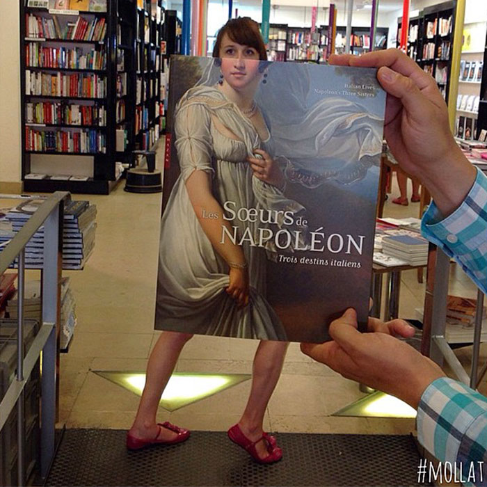 French Bookstores Share A New Fad- Mix Books Into Reality