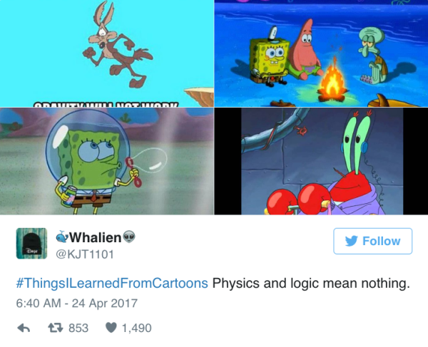 People Share The Things They Learned From Cartoons