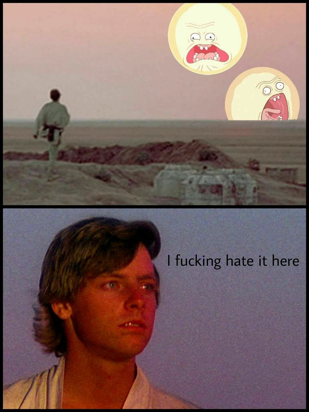 star wars tatooine - I fucking hate it here