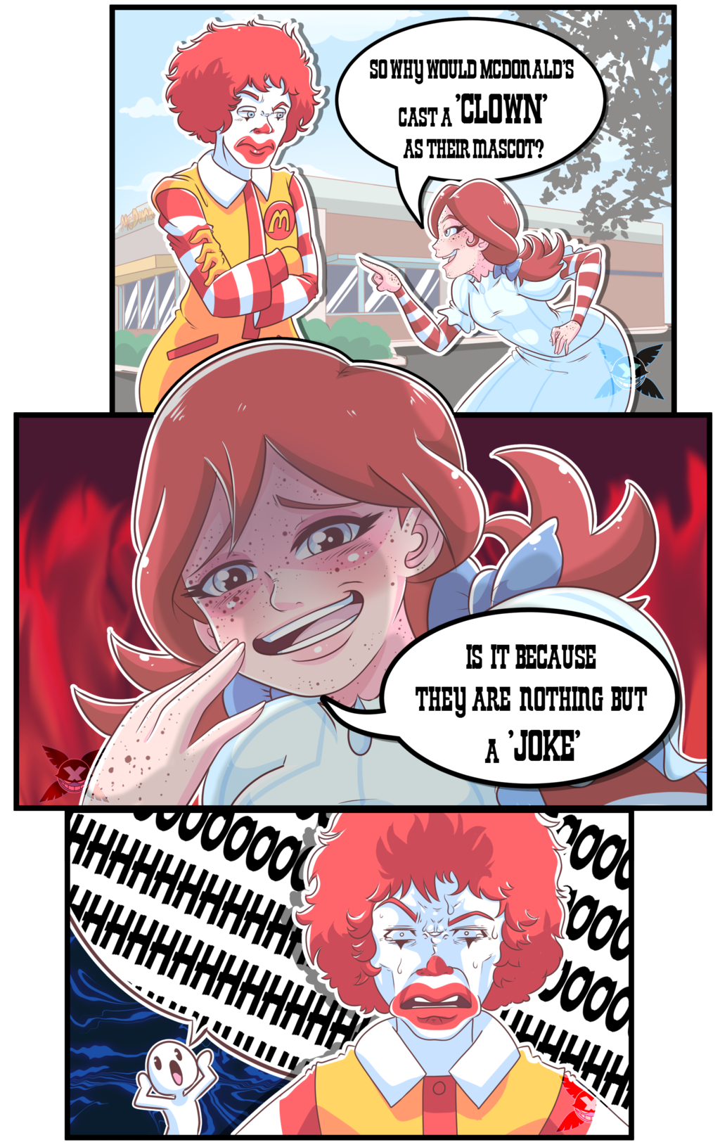 sassy wendy's - So Why Would Mcdonalds Casta Clown As Their Mascot? Is It Because They Are Nothing But A Joke vodooool Hhhhhhhhhhhh Uhuhu