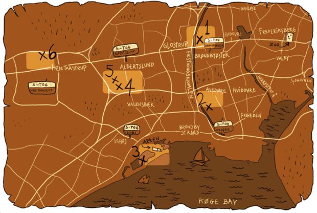 It turned out artist Thomas Dambo wanted to add something to our reality. He even made a map.