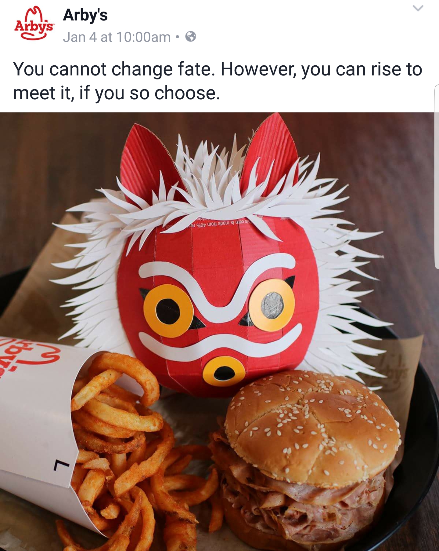 Arby's Turn To Rule On Social Media