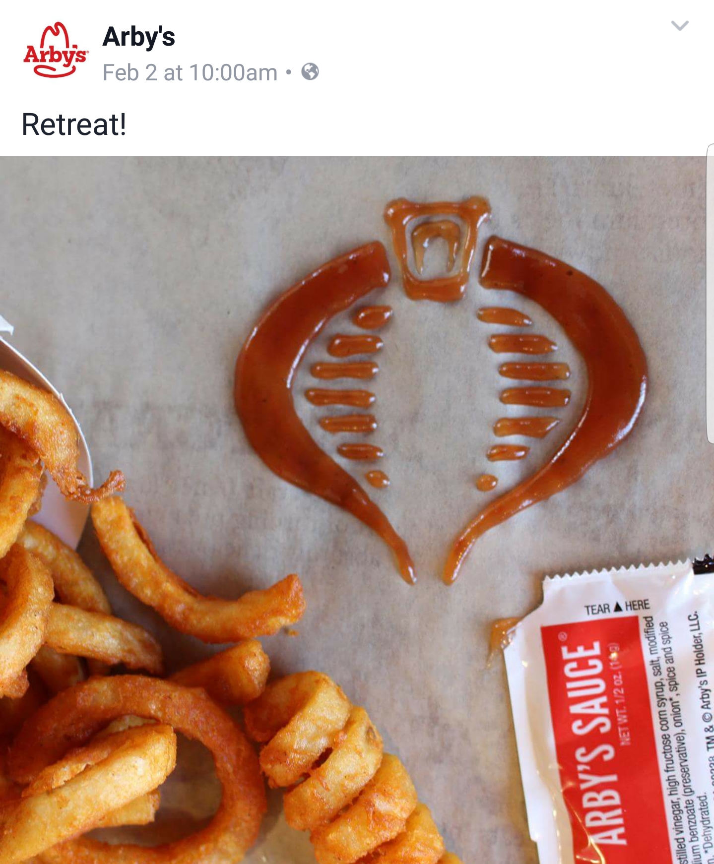 Arby's Turn To Rule On Social Media