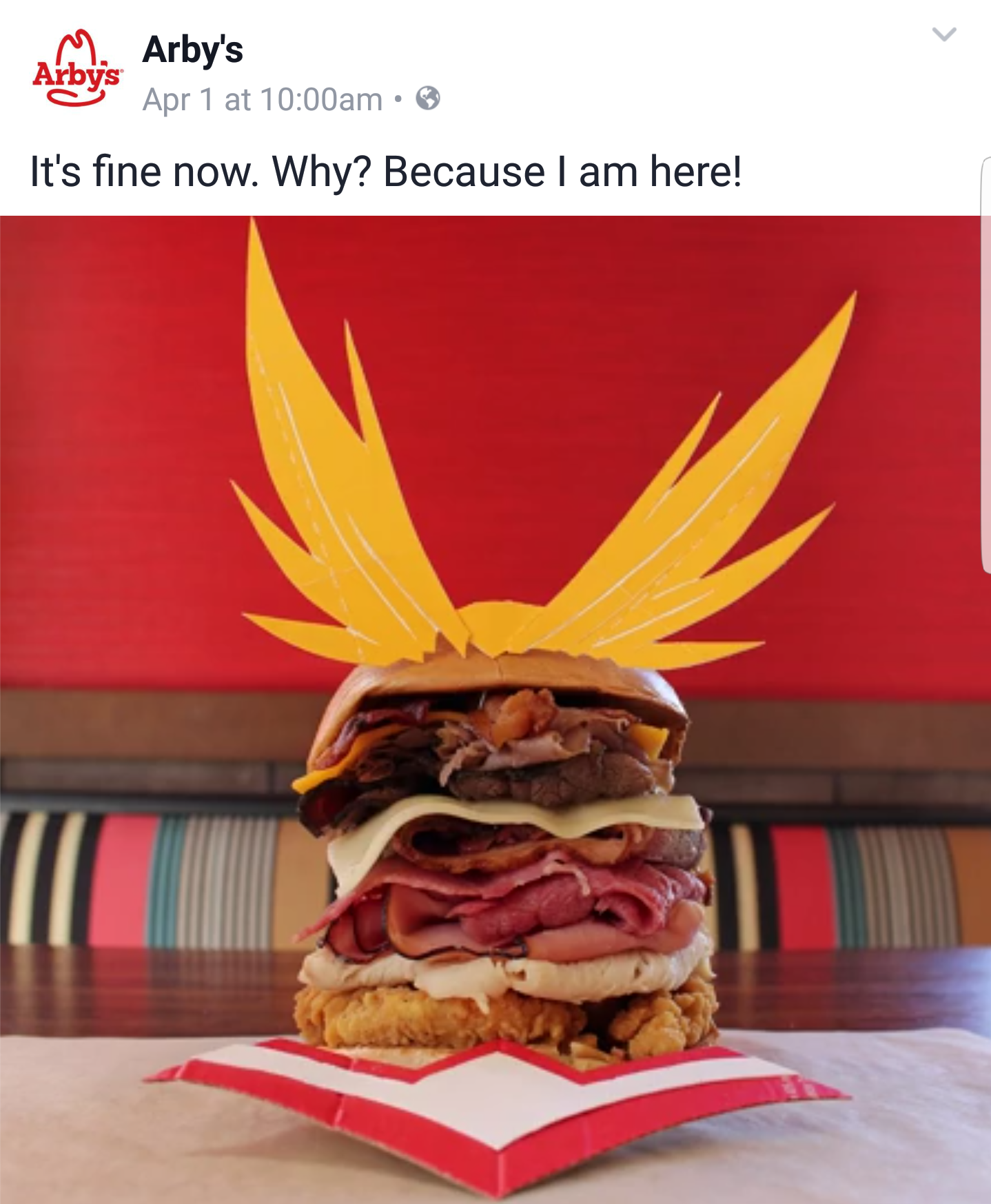 Arby's Turn To Rule On Social Media