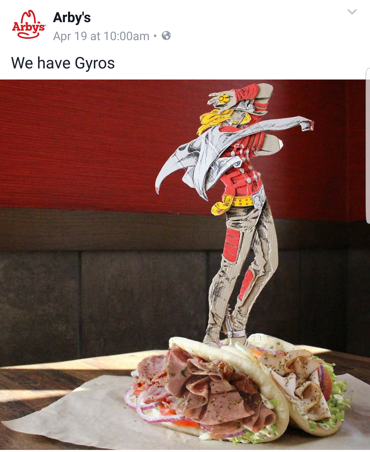 Arby's Turn To Rule On Social Media