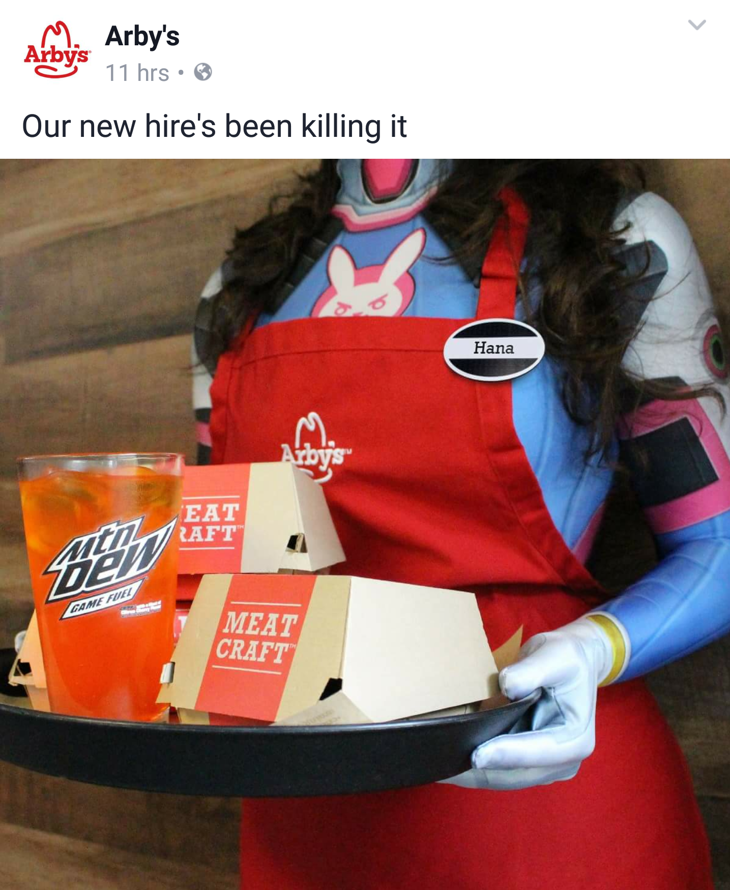 Arby's Turn To Rule On Social Media