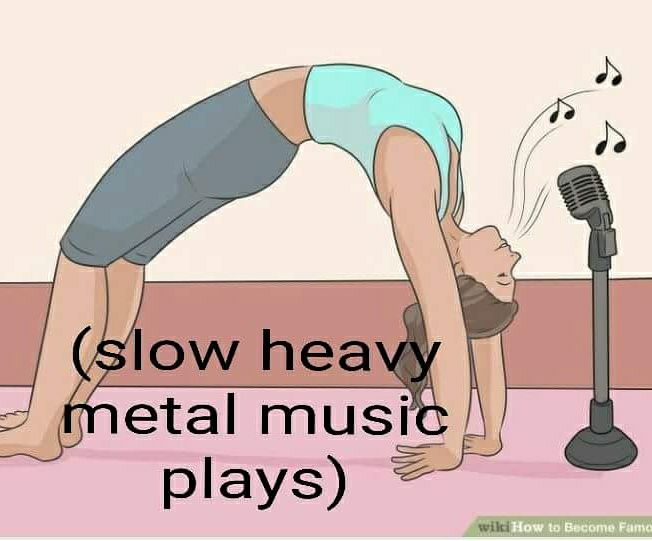human leg - slow heavy metal music plays wiki How to Become Fame