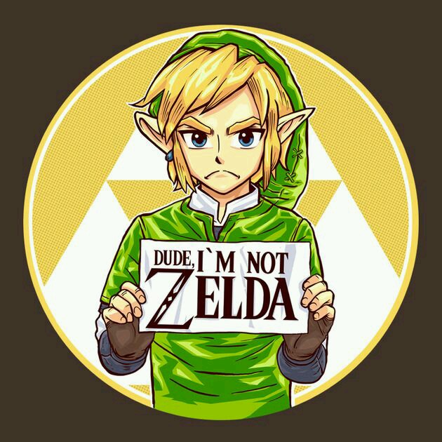 dude i m not zelda - Dude, I'M Not