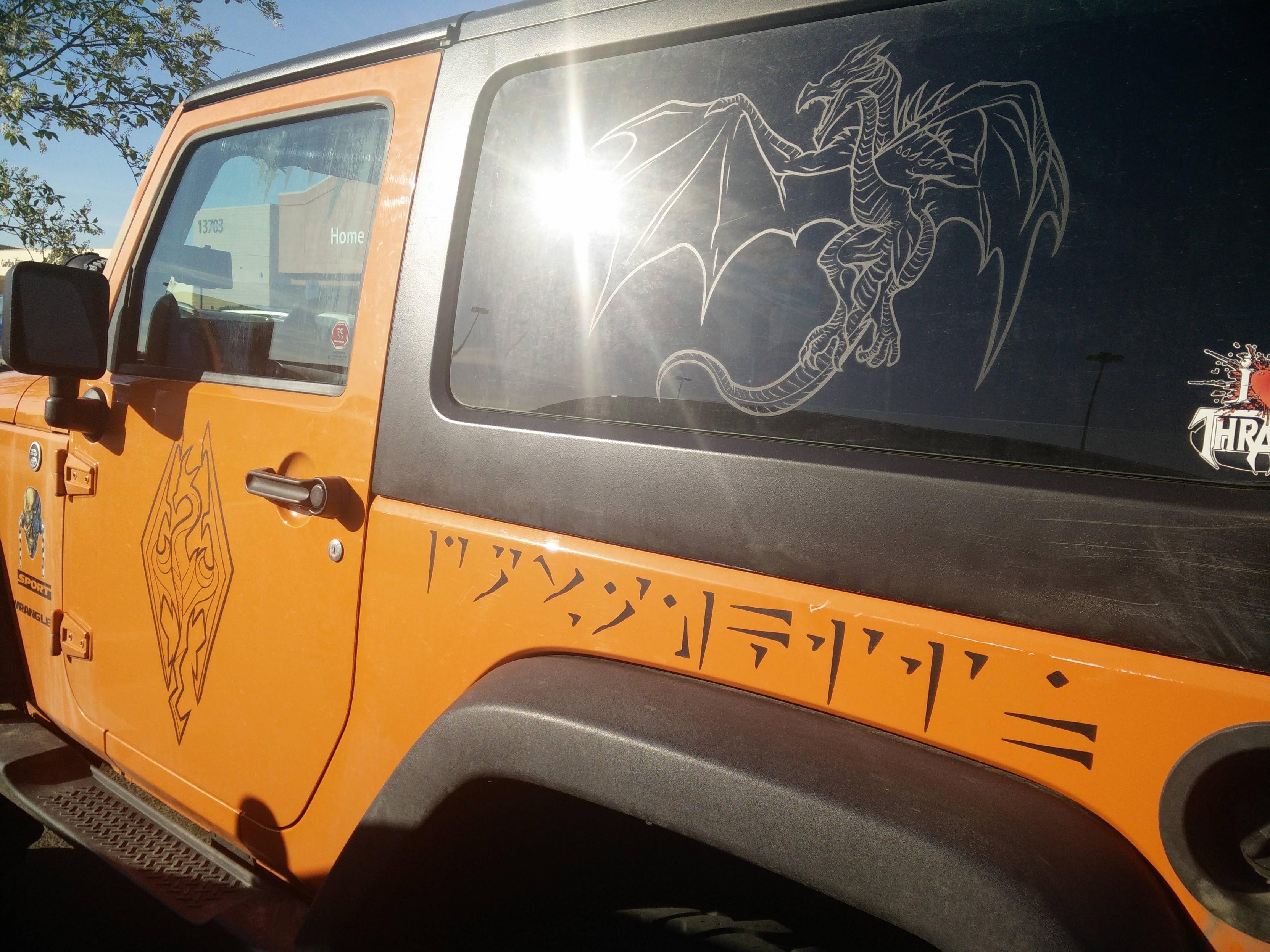 skyrim jeep