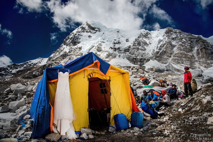 The couple spent a year planing this trip.