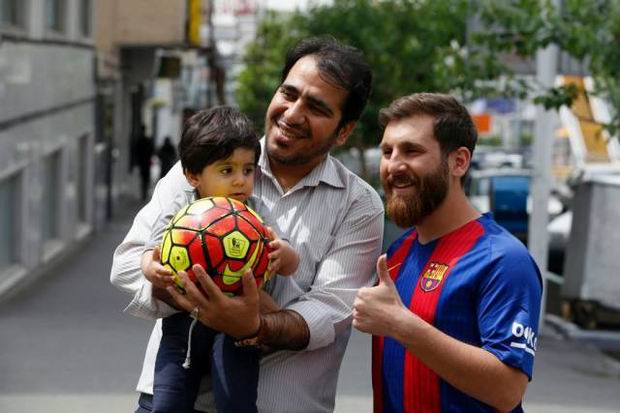 Guy's Life Gets Turned Around When He Realized He Looks Like Leo Messi