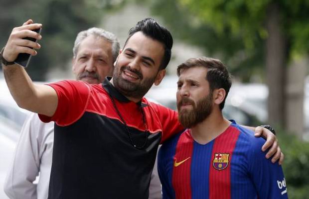 Guy's Life Gets Turned Around When He Realized He Looks Like Leo Messi