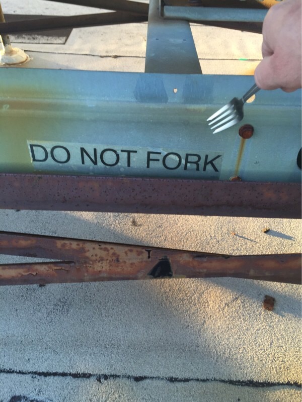 Request not to fork ignored
