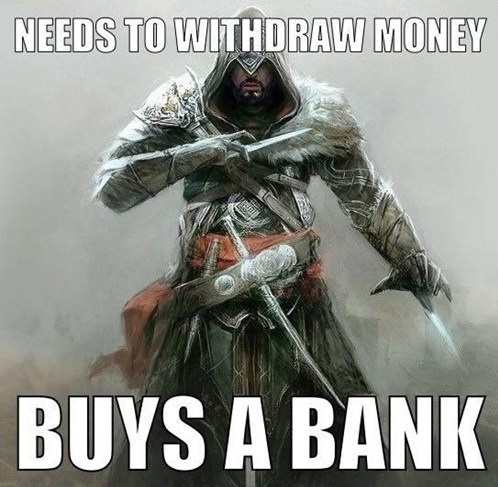 assassin's creed iphone - Needs To Withdraw Money Buys A Bank