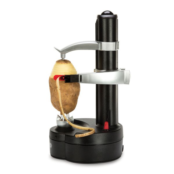 This electric potato peeler will make Army redundant. Just kidding.