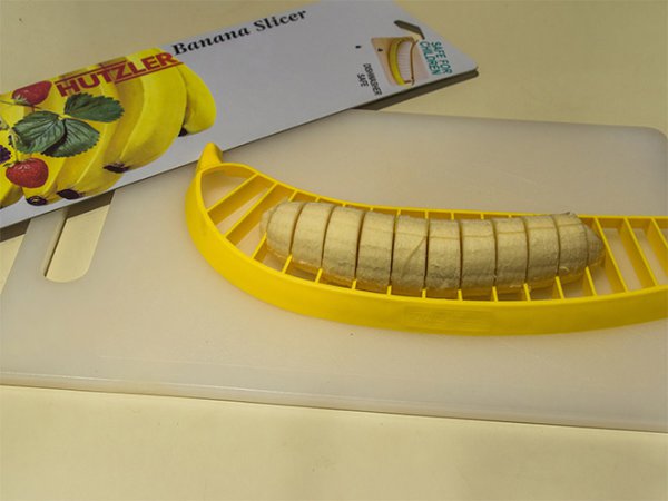 Banana slicer. Don't put your private parts in there.