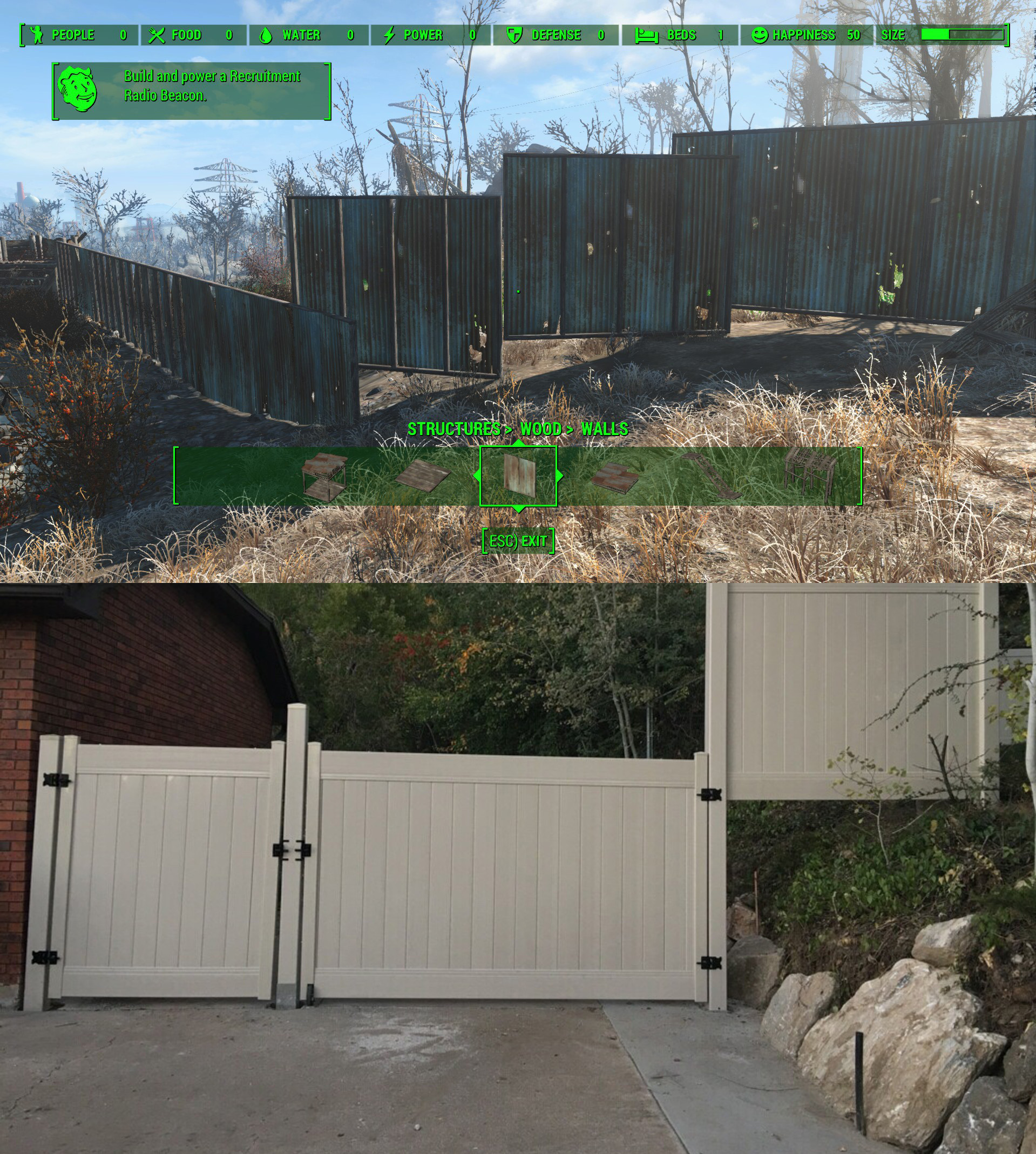fallout 4 settlement fence - Strucream de
