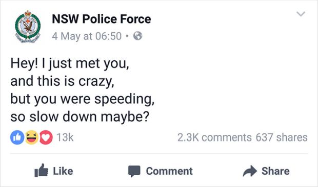 This Australian Police Department's Twitter Page Is Hilarious