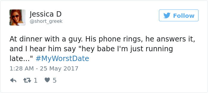 People Share The Worst Date They Ever Had