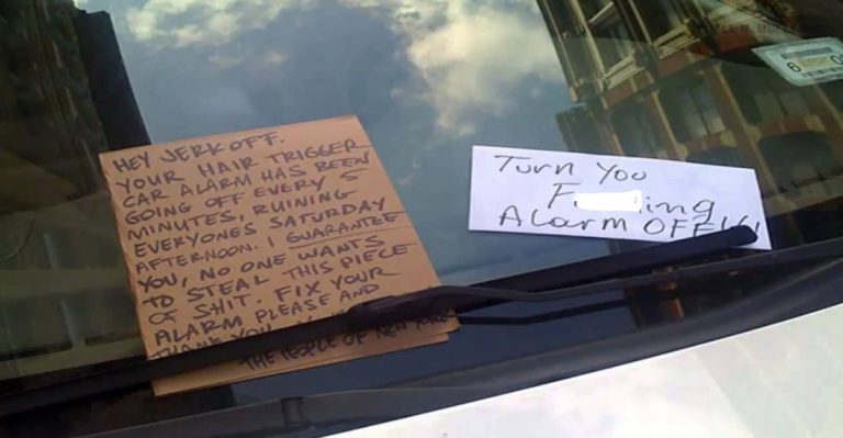 50 People Who Suck At Parking Share The Notes They've Received