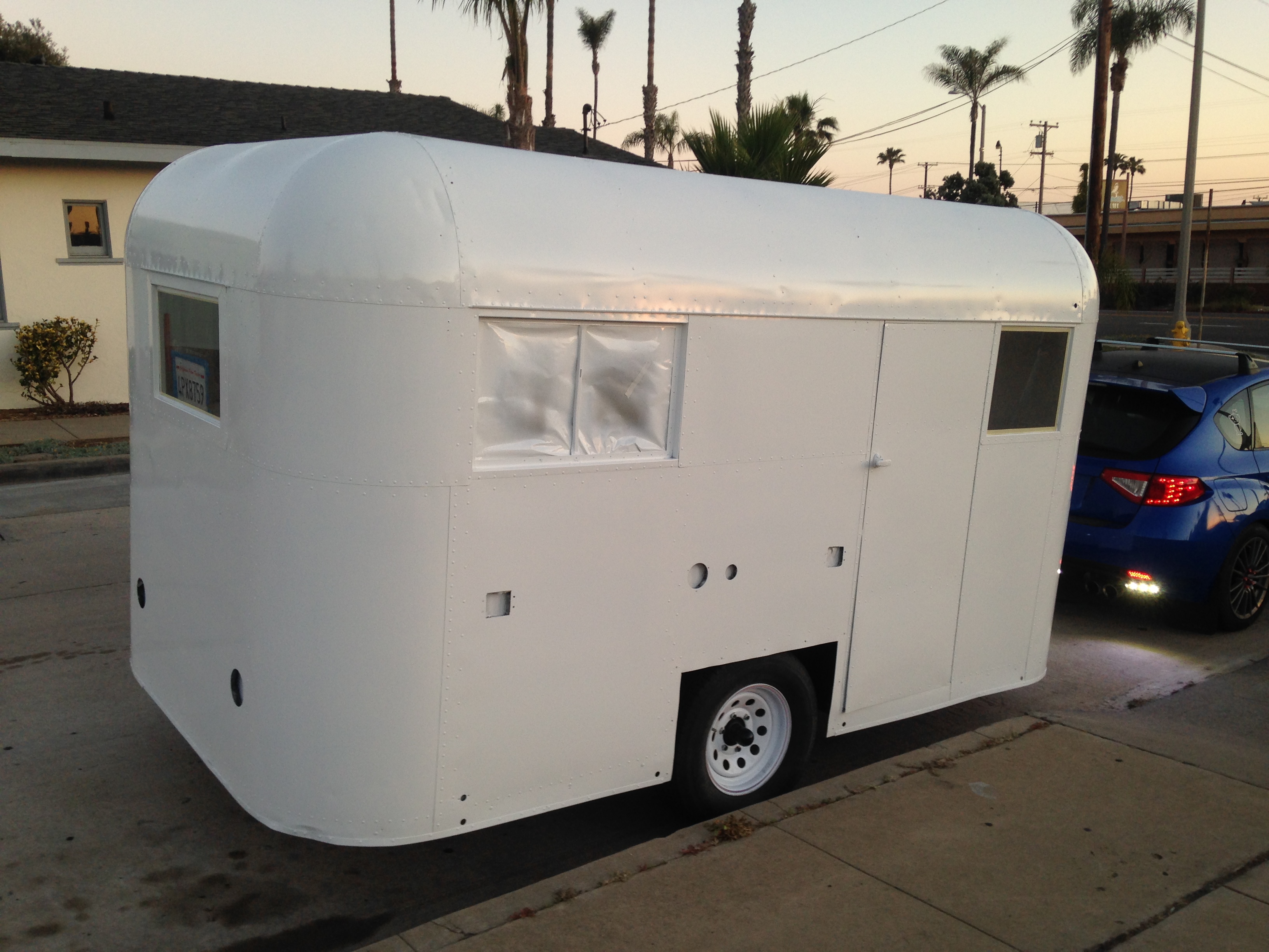 1946 Trailer Gets Turned Into A Bar