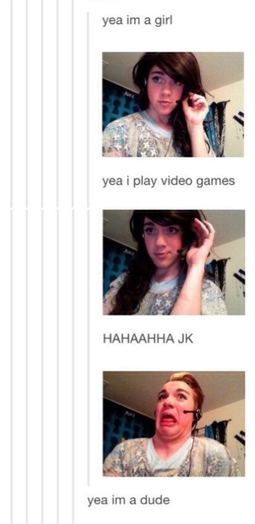 Reveal That A Gamer Is A Girl Leads To A Hilarious Convo With A Twist