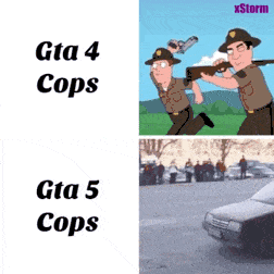 gta cops meme - XStorm Gta 4 Cops Gta 5 Cops