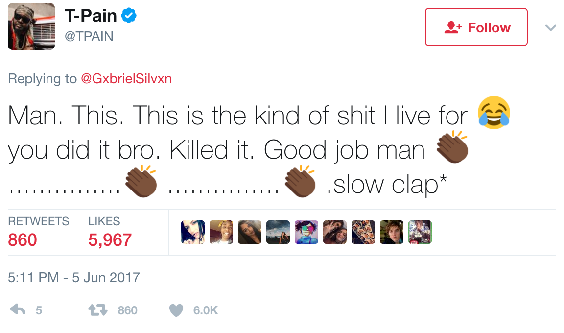 Guy Who Asked T-Pain For A Senior Quote Delivers