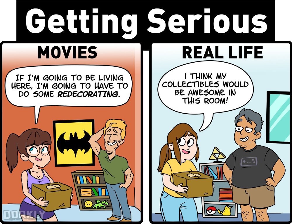 Nerdy Relationships: Movies VS Real Life