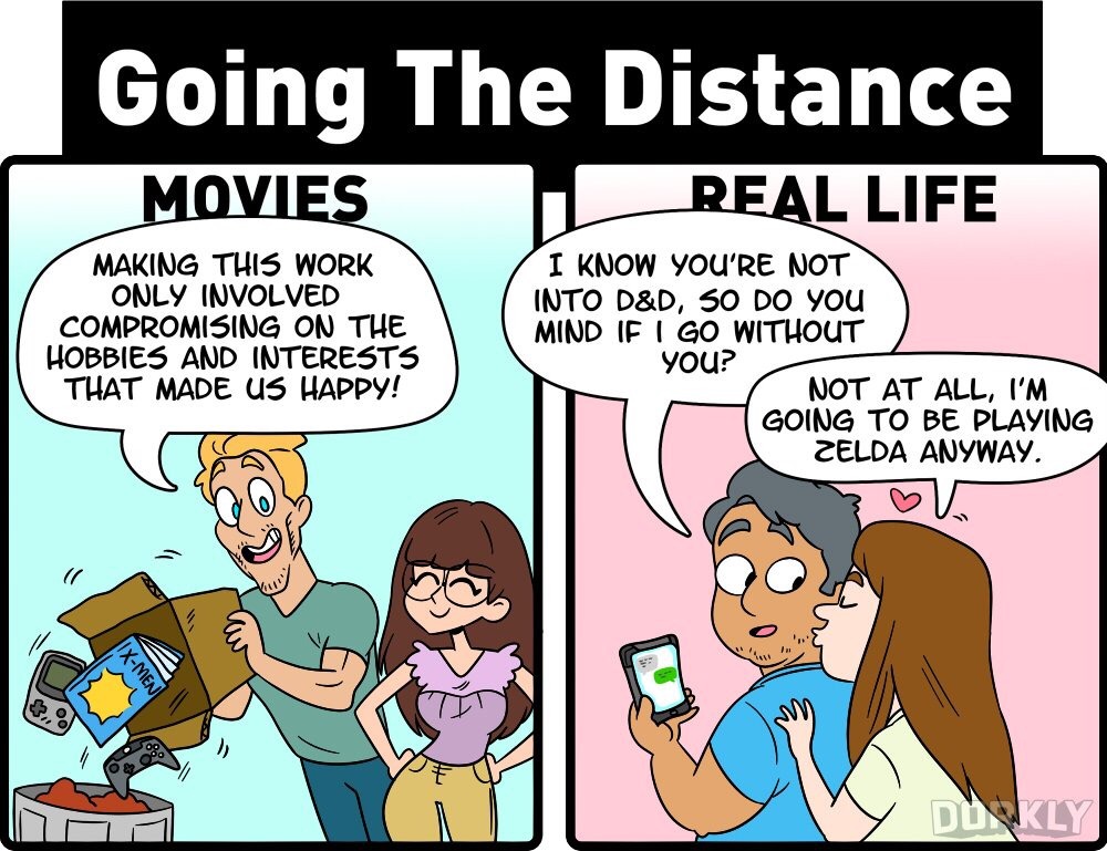 Nerdy Relationships: Movies VS Real Life